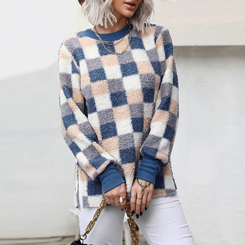 Casual Patchwork Sweater