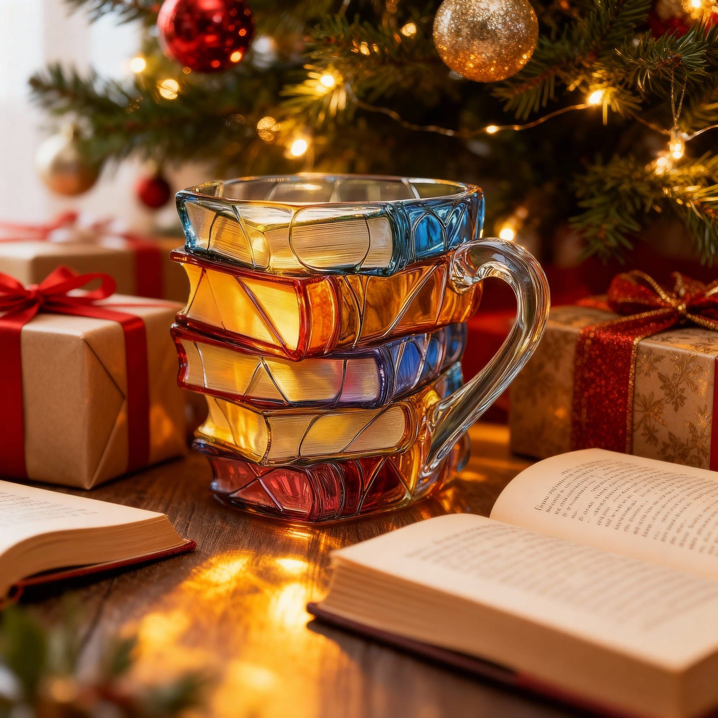 The Painted Book Mug