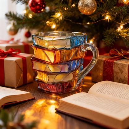 The Painted Book Mug