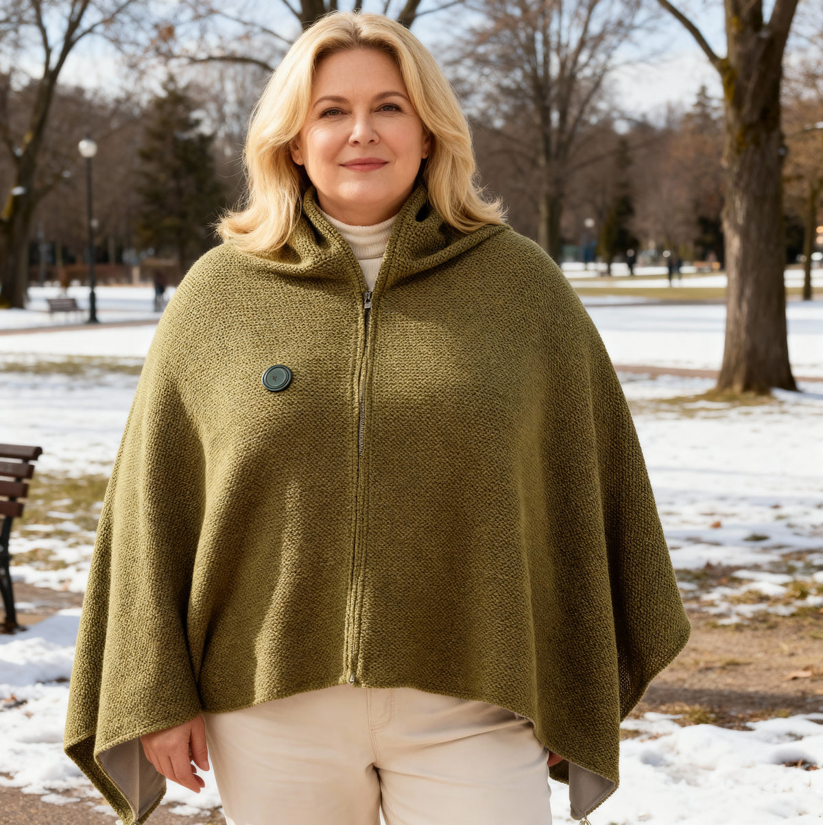 Heated Blanket Shawl