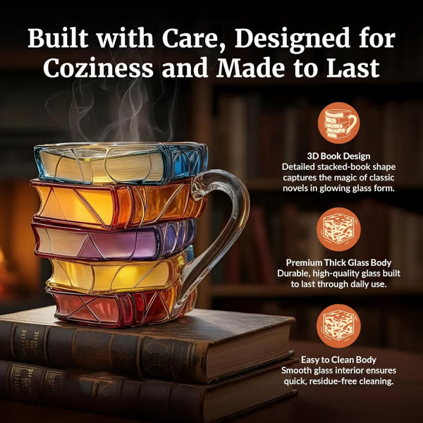 The Painted Book Mug