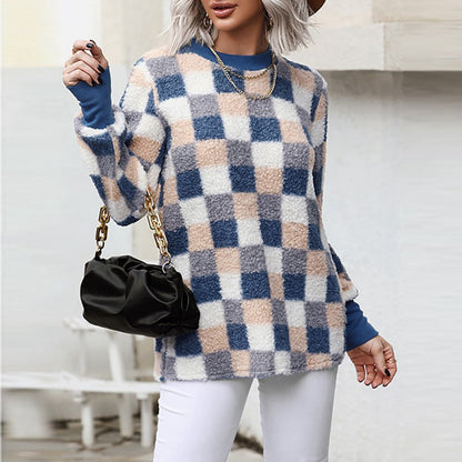 Casual Patchwork Sweater