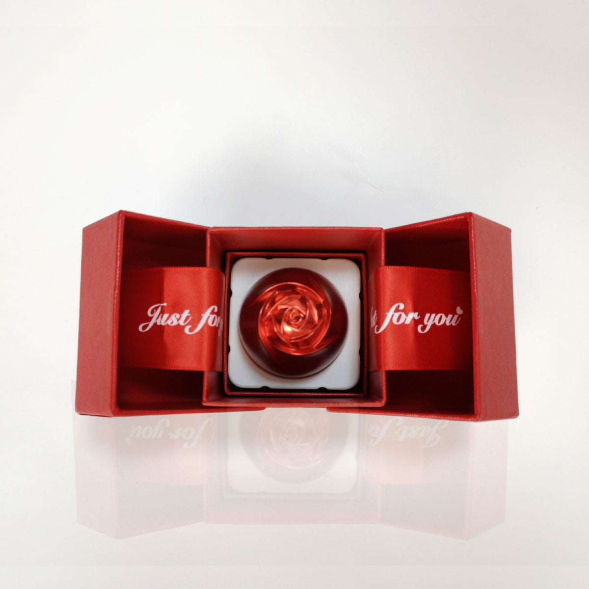 Rosas - Valentine's Day Metal Rose Lifting Gift Box