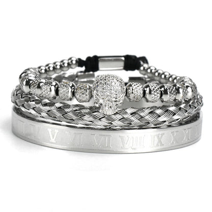 Stainless Steel Bracelet Set