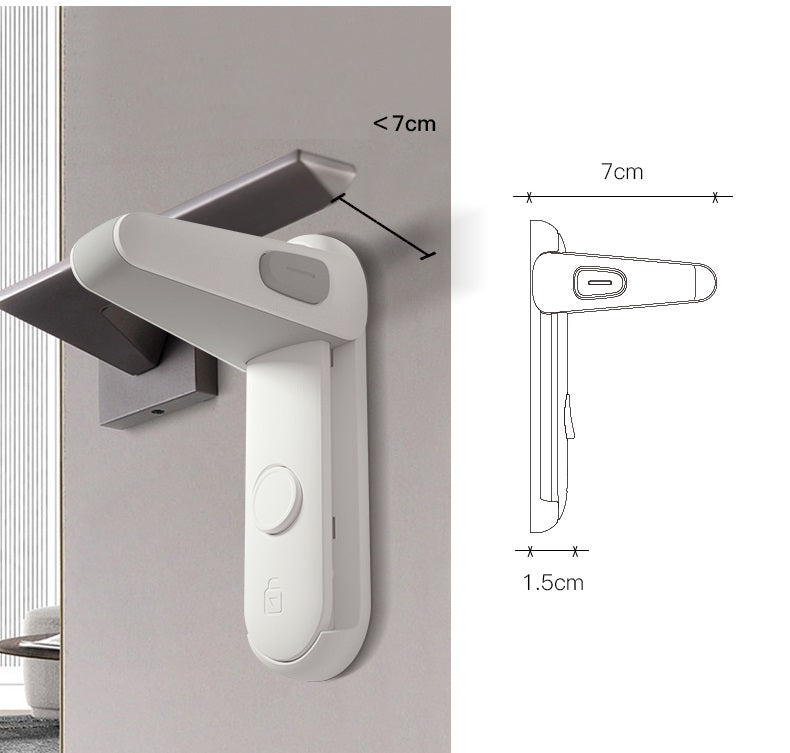 KnobLock - Child Proof Door Lever Lock