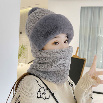 SnowFloof - Women's Windproof Scarf Hat
