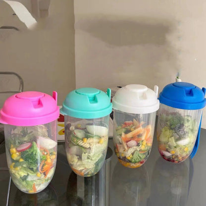 GreensToss - Salad Meal Shaker Cup