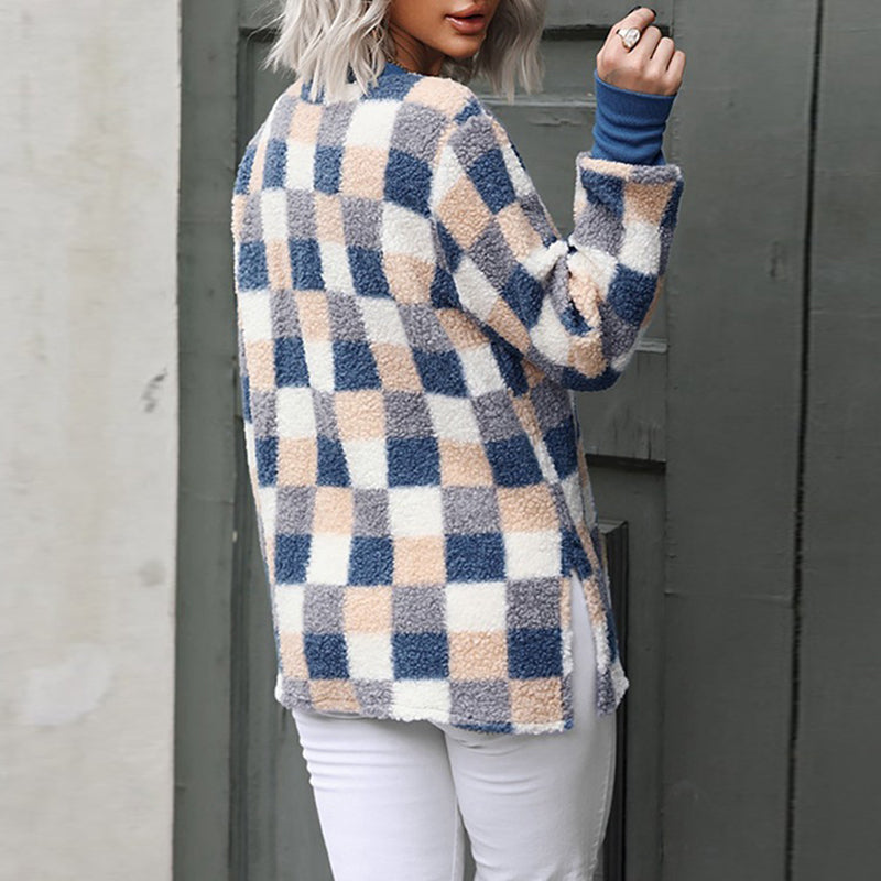 Casual Patchwork Sweater